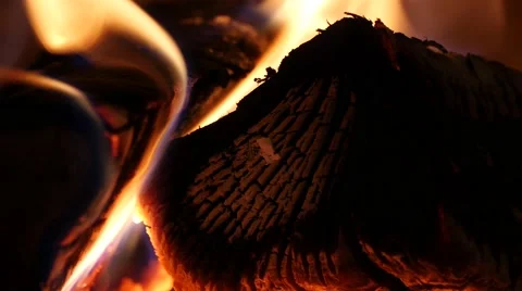 Fire Close Up Stock-Footage 46804037
