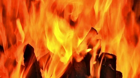 Fire close up Vídeos de archivo 97292376