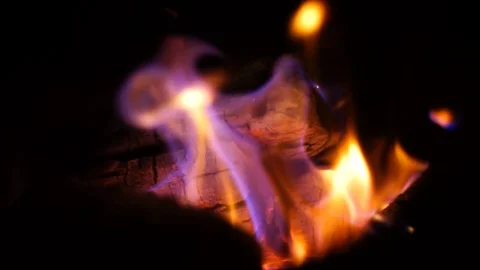 Fire close up Stock Footage 109222029