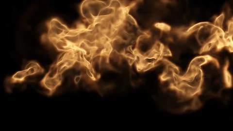 Fire Close Up Stock Illustration
