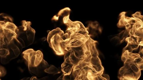 Fire Close Up Stockillustratie