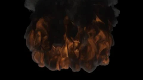 Fire Close Up Stockillustratie