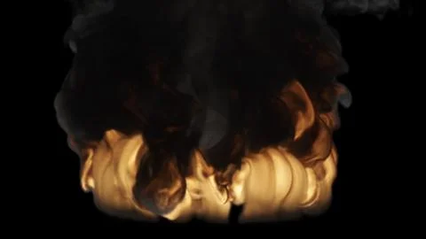 Fire Close Up Stockillustratie