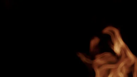 Fire close up. Transitions or background Stock Footage 253224094