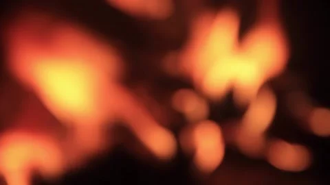 Fire, closeup blurry Stock Footage 238402571