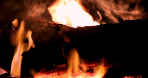 Fire Closeup Stock Footage 103133098