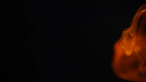 Fire cloud in slow motion Stock Footage 107889443