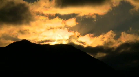 Fire clouds Motion JPEG Stock Footage 873755