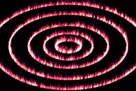 Fire Color flame CG Gradation background wallpaper Stock Illustration