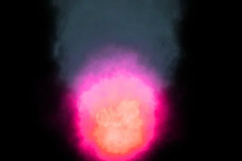 Fire Color flame CG Gradation background wallpaper Stock Illustration