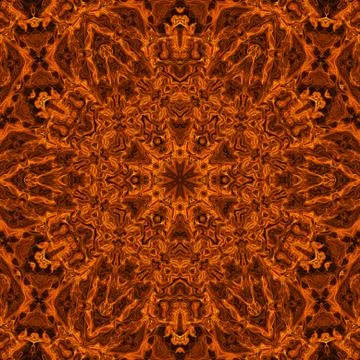 Fire concentric pattern 스톡 일러스트