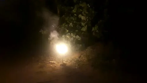 Fire cracker explosion is blinking. Stock Footage 290413580