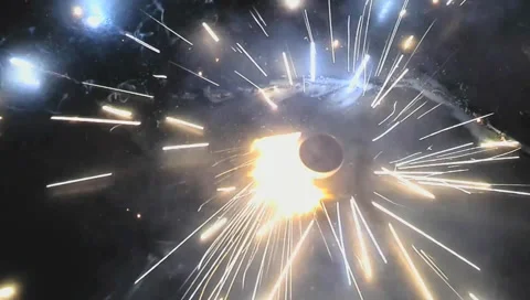 Fire cracker2 Stock Footage 32053249