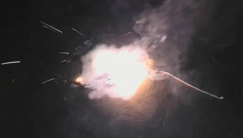 Fire cracker3 Stock Footage 32053290