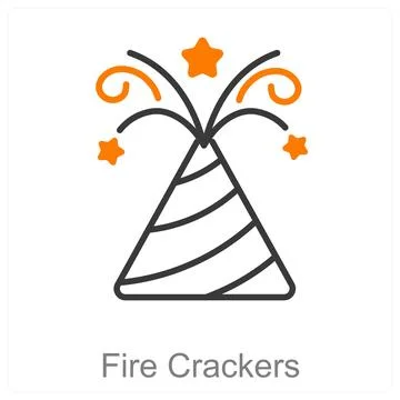 Fire Crackers Stock Illustration