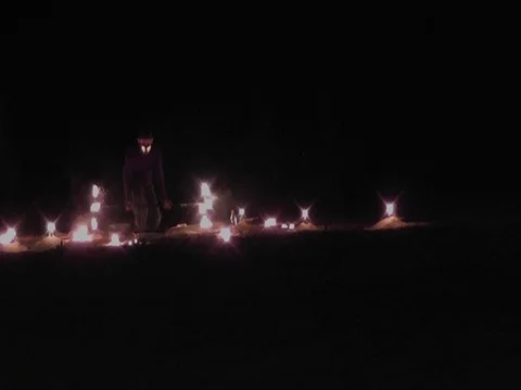 Fire Dance2 Stock Footage 116408640