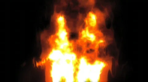 Fire Dancers Stock Footage