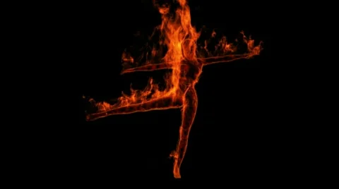 Fire dancing Stock-Footage 10699887