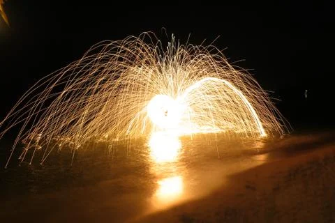 Fire Dancing Stock Photos