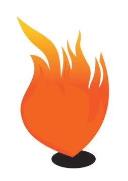 Fire design vector Stock Illustration