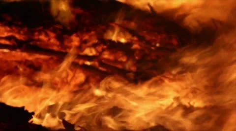 Fire Detail Clip 10 Stock Footage 10922409