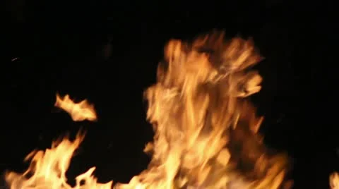 Fire Detail Clip 27 Video stock 11026344
