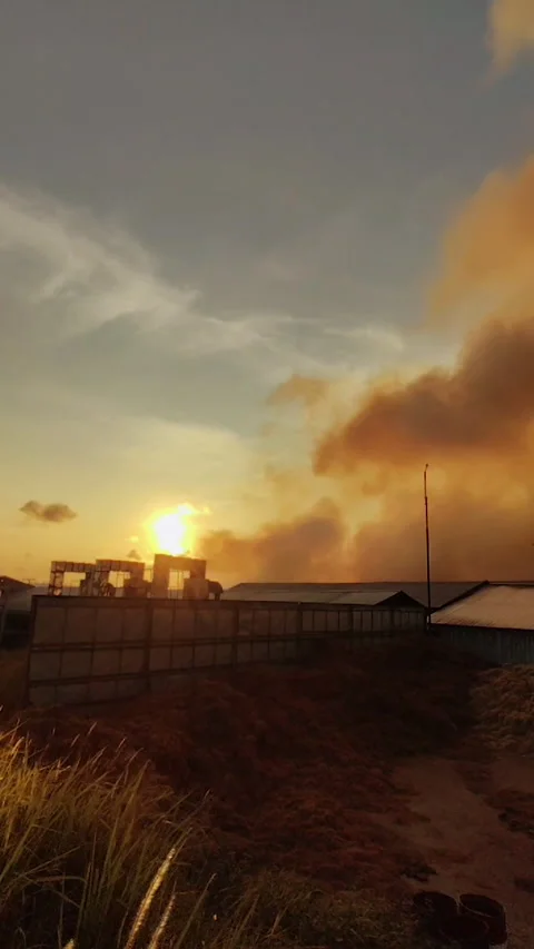 Fire disaster Video stock 291378981