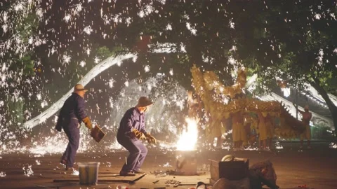 Fire Dragon Dance China’s national int... | Stock Video | Pond5