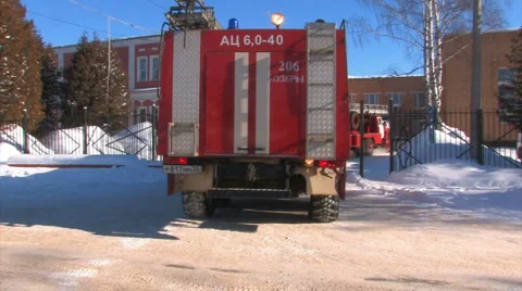 Fire drill 9 Stock Footage 1100314