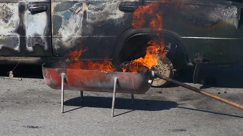 Fire Drill Training Stock Footage 62852721