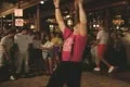 Fire-eater entertaining crowd Footage