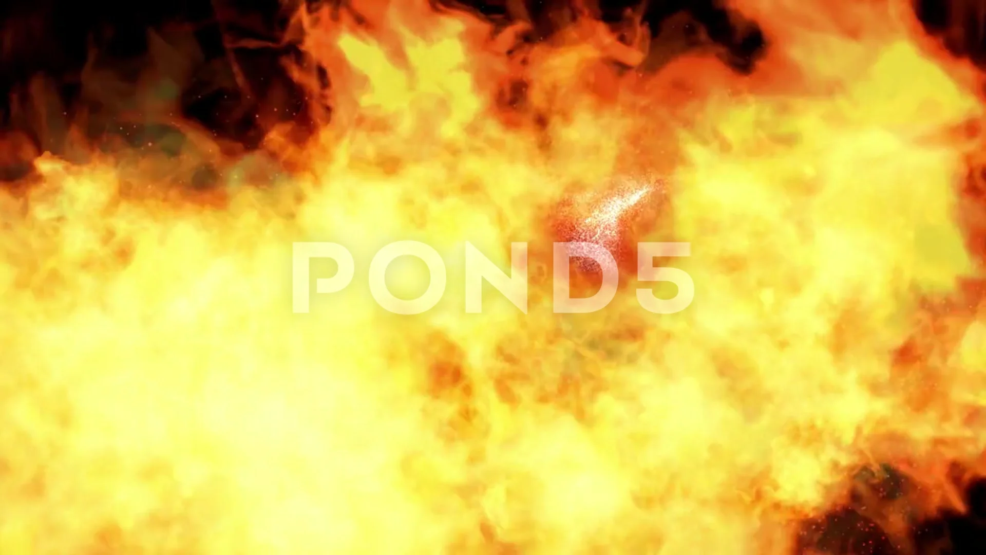 Fire Effect - Fire Animation - Backgroun... | Stock Video | Pond5