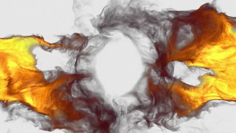 Fire Effect Stock Footage 157365411