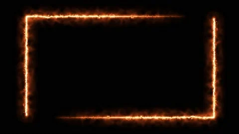 Fire effect frame animation Stock Footage 226417137