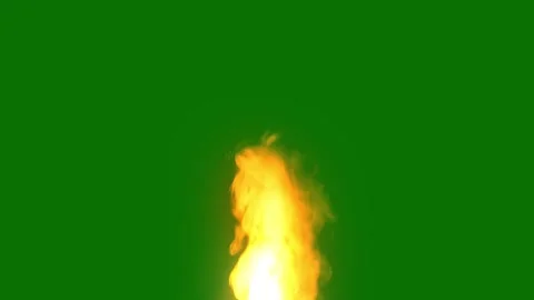 Fire effect stock background video Stock Footage 281307071