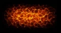 Fire element alpha HD Footage