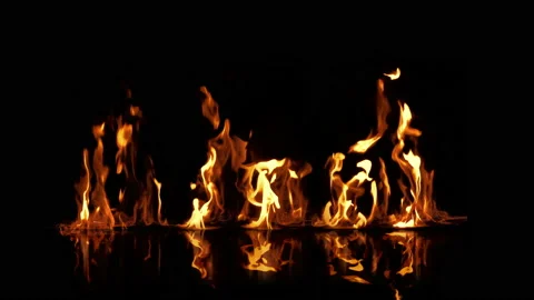 Fire Element, Fire flames Stock Footage 94540786