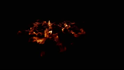 Fire Element, Fire flames Stock Footage 104808813