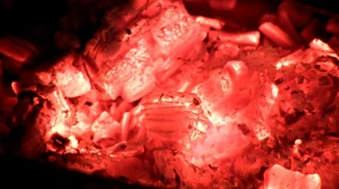 Fire ember macro Vidéo 10687722