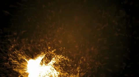 Fire ember particles 4 스톡 동영상 40930039