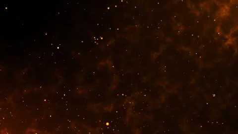 Fire embers Particles 4k, Flying embers, bonfire sparkles. Video stock 311409669