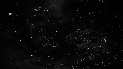 Fire embers particles texture overlays . Explosion burn on isolated black bac Stock Illustration