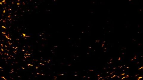 Fire embers particles texture overlays. Explosion burn powder spray burst on  Stock Illustration
