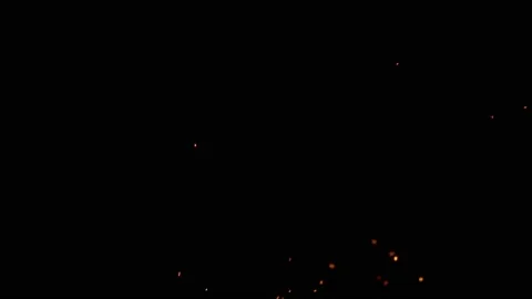 Fire Embers Sparks Stock Footage 231543941