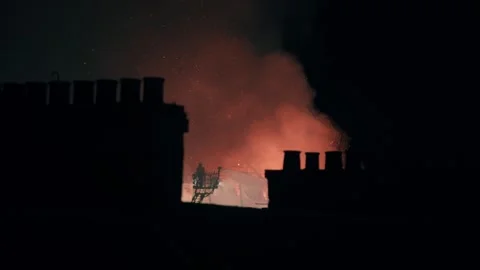 Fire emergency services Stock Footage 254570639