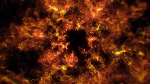 Fire Energy Background Stock Footage 263309525