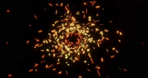 Fire energy balls Video stock 167250367