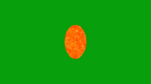 Fire energy crystal motion graphics with green screen background Stock Footage 273295592