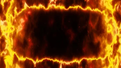 Fire Energy Loop Animated Background 4k Video stock 276497112