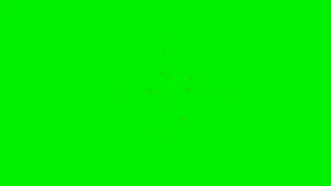 Fire energy wave vfx on green screen background Stock Footage 323301375
